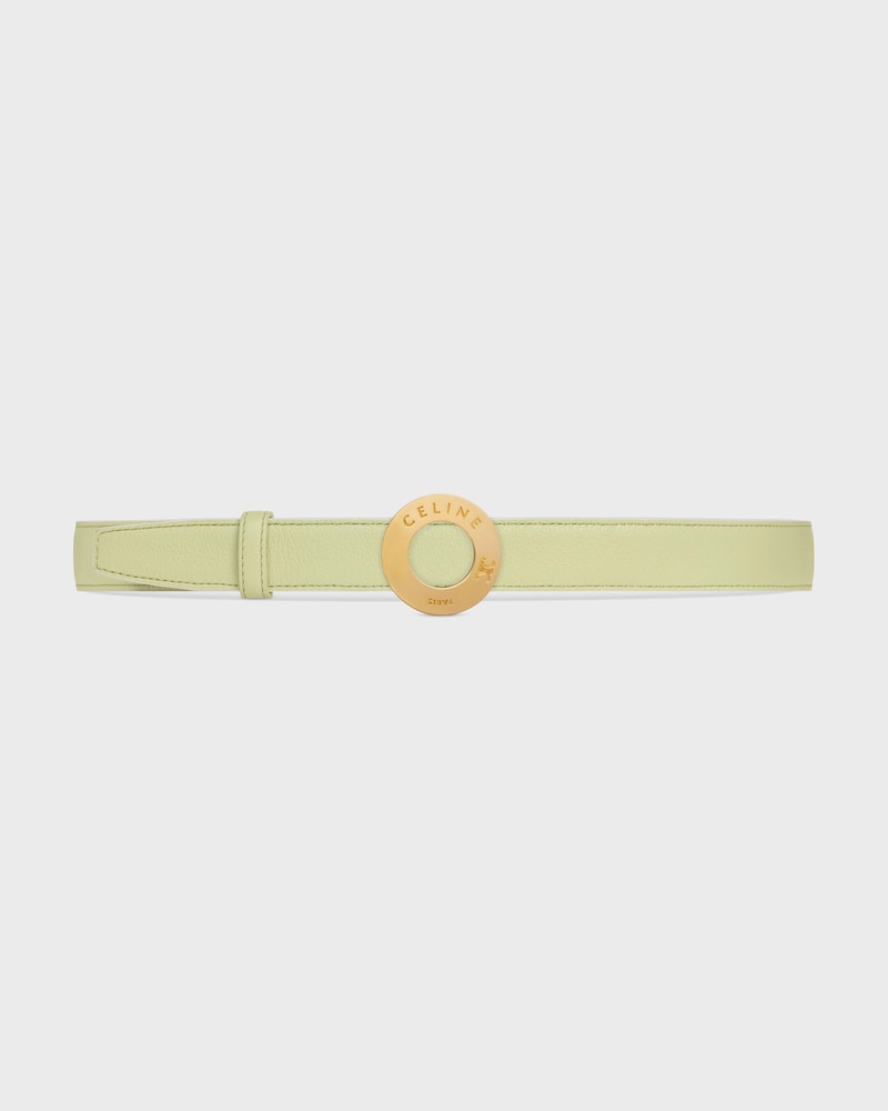 Tracolla reversibile da 25 mm in pelle di vitello liscia e granata -  -  - 1 | CELINE