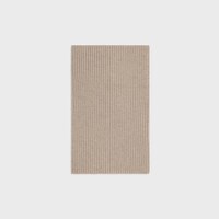 neckwarmer IN SEAMLESS CASHMERE - OATMEAL -  - 2 | CELINE