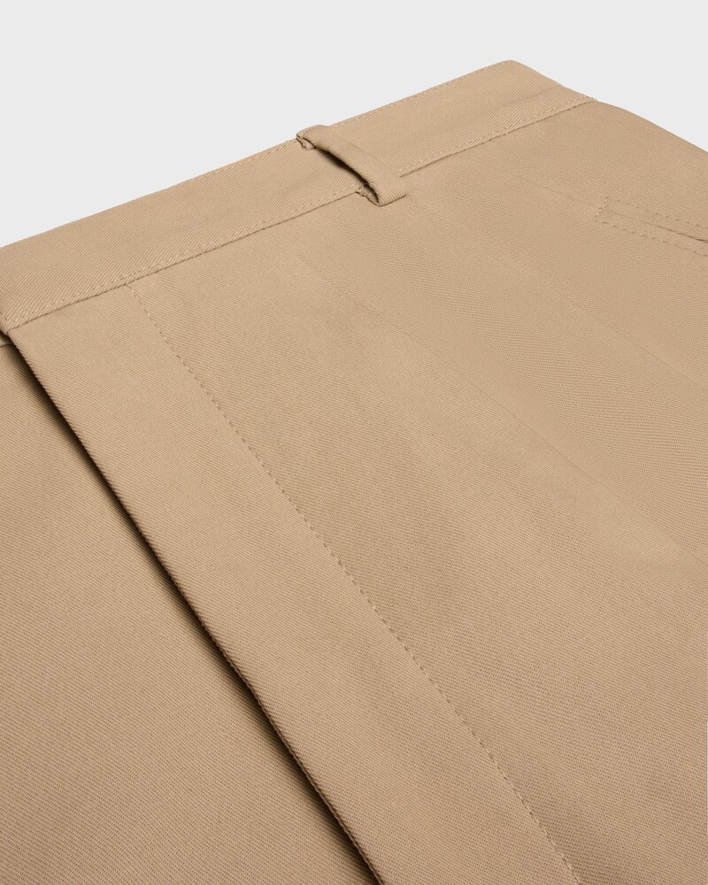 montauk trousers IN cotton twill - BRITISH BEIGE -  - 1 | CELINE