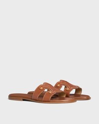 MARINA MULE IN CALFSKIN - TAN -  - 2 | CELINE