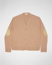 cardigan IN FINE CASHMERE - CARAMEL -  - 1 | CELINE