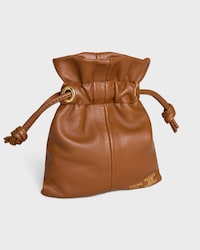 MICRO CRYSTAL POUCH IN SMOOTH LAMBSKIN - SOFT TAN - ACCESSORIES - 2 | CELINE