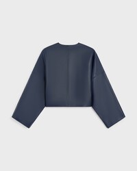 cardigan jacket IN lambskin - POLICE BLUE -  - 2 | CELINE