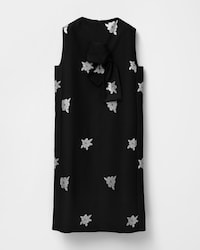 dress IN wool and silk - NOIR/ARGENT -  - 1 | CELINE