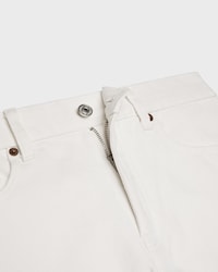Jolene Jeans AUS schwerem Baumwolltwill - WHITE HEAVY STONE WASH -  - 2 | CELINE
