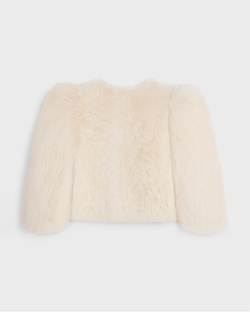 Jacke aus Lammfell - SCHNEEWEISS -  - 1 | CELINE