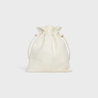 SMALL CRYSTAL POUCH IN LAMBSKIN - RICE - NEW COLLECTION - 1 | CELINE
