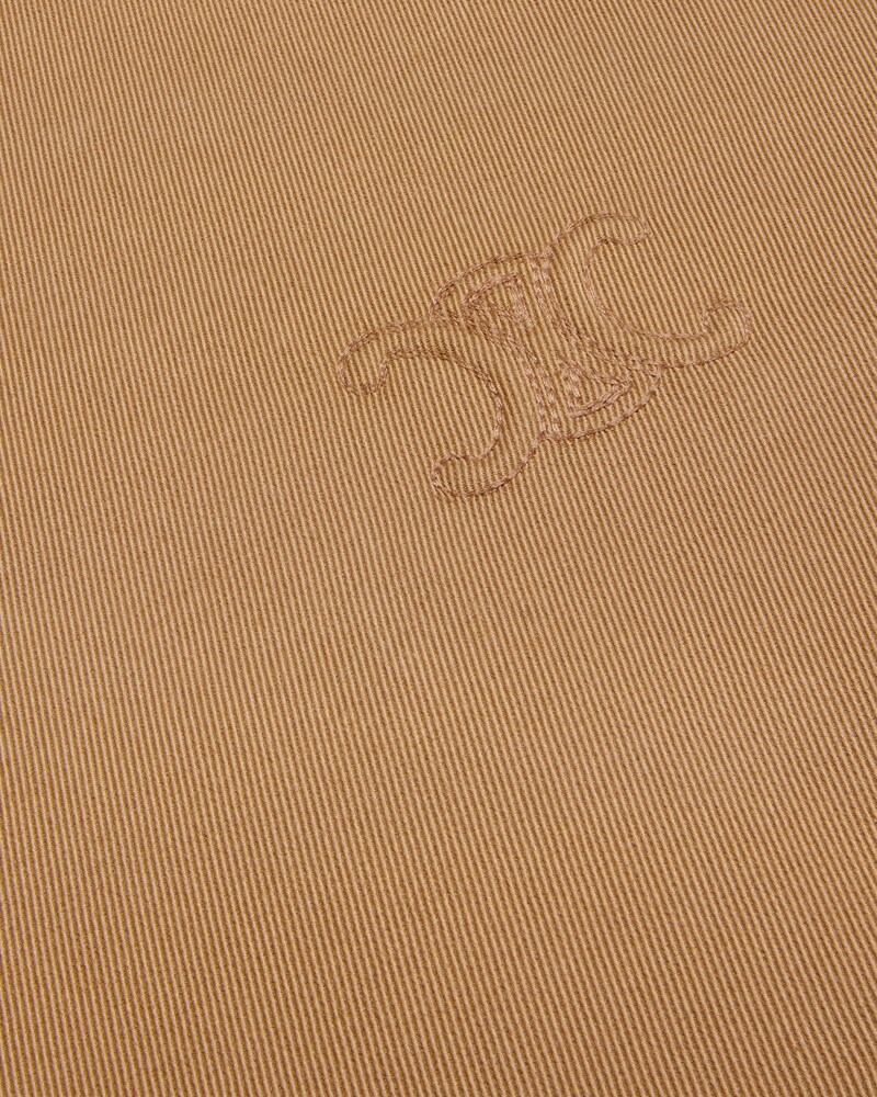 jacket IN cotton wool gabardine - CAMEL -  - 1 | CELINE