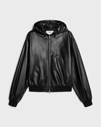 veste capuche AGNEAU SOUPLE - Noir -  - 1 | CELINE