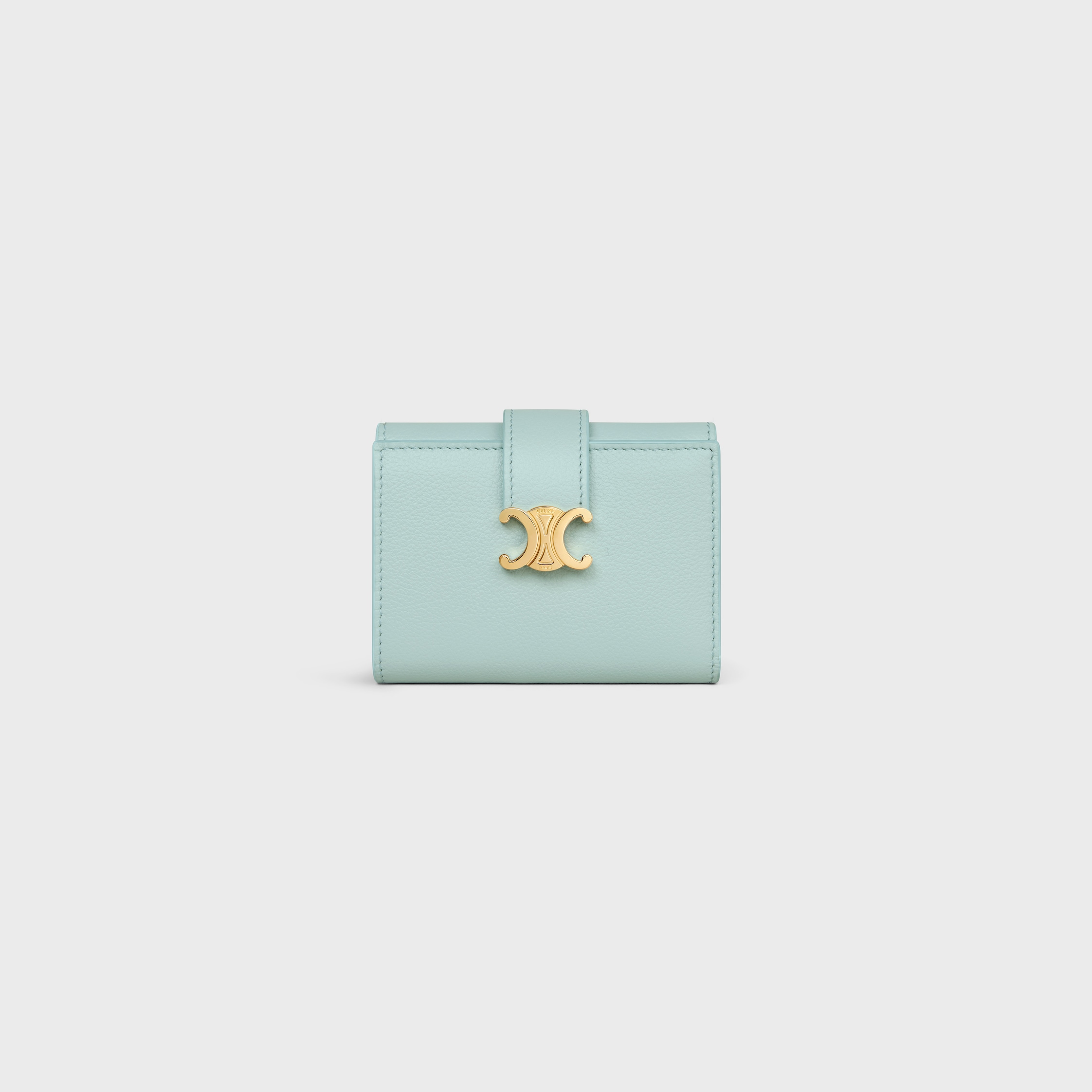 CELINE FINE STRAP WALLET NINO IN GRAINED SUPPLE CALFSKIN