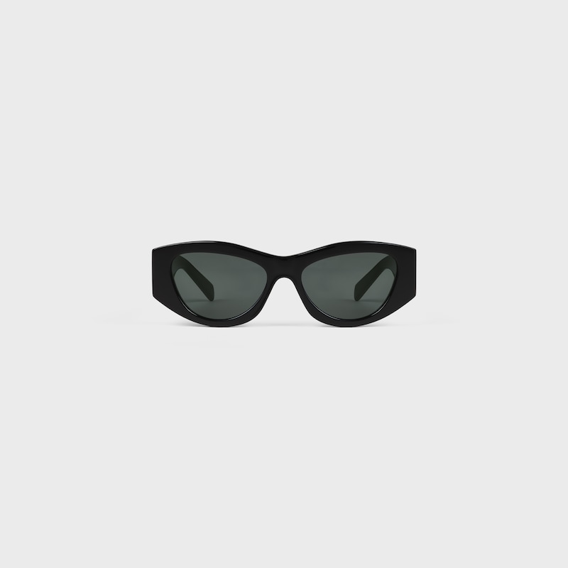 Triomphe 15 Sunglasses in Acetate - BLACK -  - 1 | CELINE