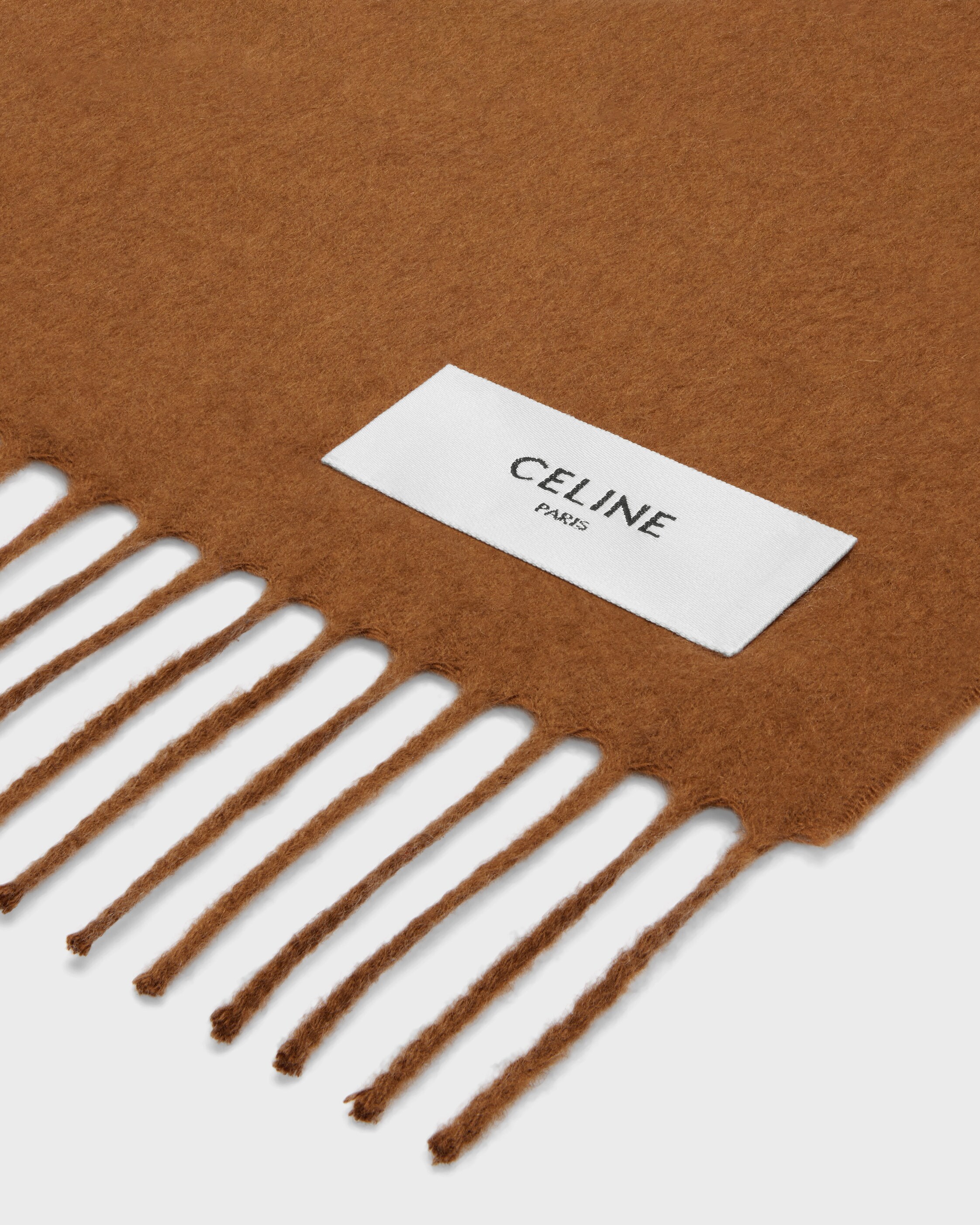 scarf IN cashmere - CAMEL | CELINE