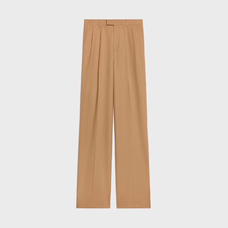 JAZZ TROUSERS - CAMEL -  - 1 | CELINE