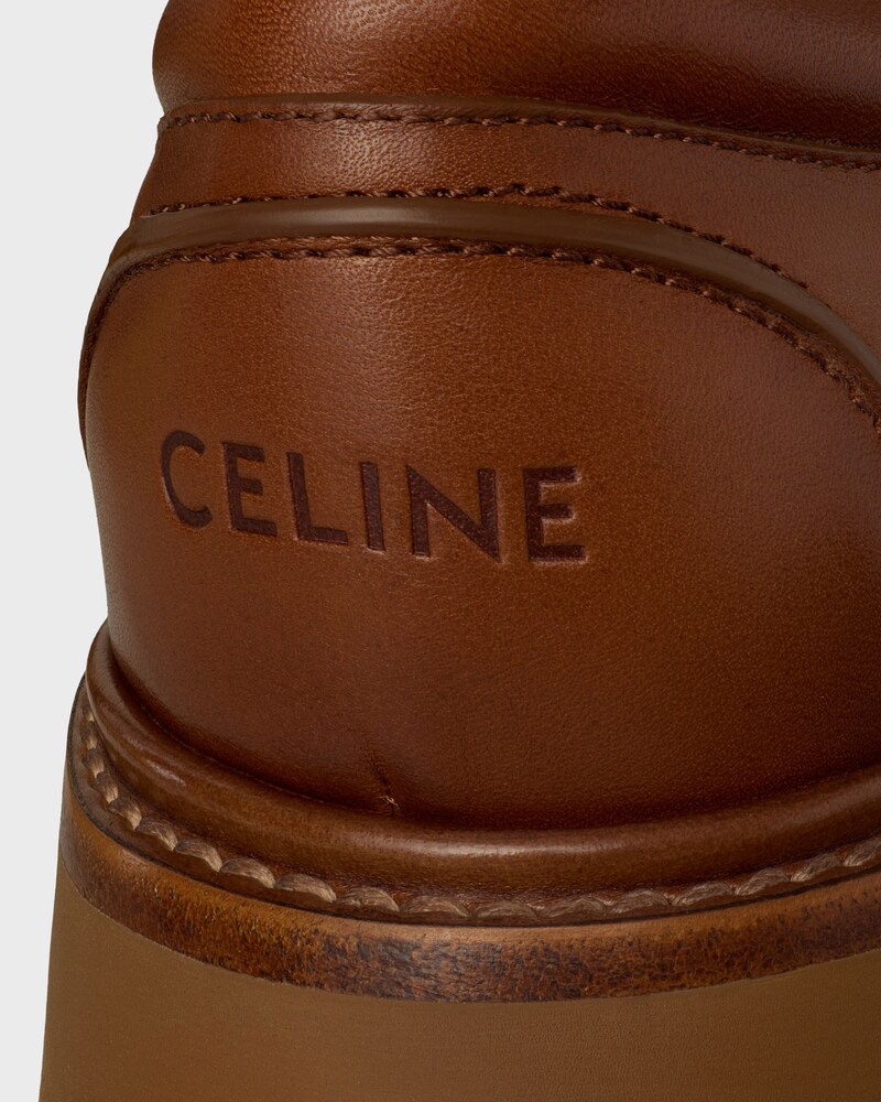 CELINE TRIOMPHE - LOAFER IN CALFSKIN - TOFFEE -  - 1 | CELINE
