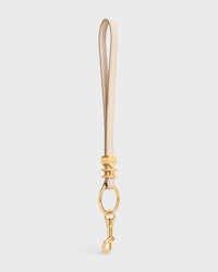 TRIOMPHE CHARM IN SMOOTH CALFSKIN - CREAM - ACCESSORIES - 2 | CELINE