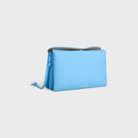 TRIO FLAP IN Smooth Lambskin - SKY BLUE - EVENING - 2 | CELINE