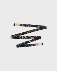 ribbon IN SILK TWILL - BLACK/WHITE/MULTICOLOR -  - 2 | CELINE