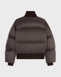 puffer jacket IN light nylon - DARK KAKI -  - 2 | CELINE