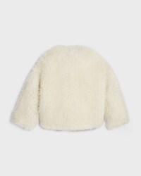 coat IN fluffy wool - CRAIE -  - 2 | CELINE
