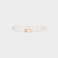 CINTURÓN BC-25 18 MM DE PIEL TAURILLON - ARROZ -  - 1 | CELINE