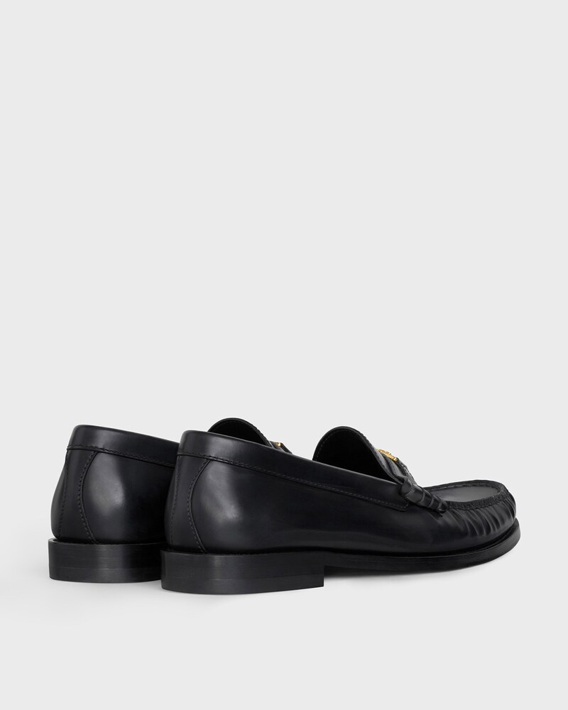 CELINE LUCO LOAFER in Polished Calfskin - Black -  - 1 | CELINE