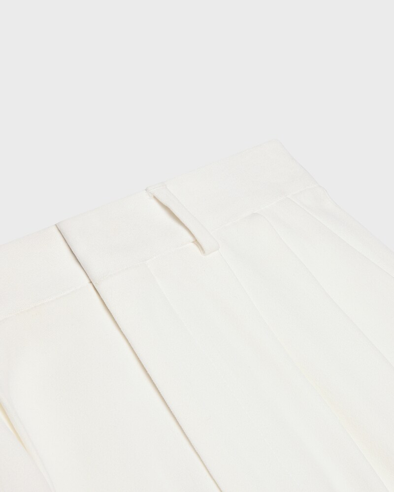 trousers IN viscose CADY - SHELL -  - 1 | CELINE