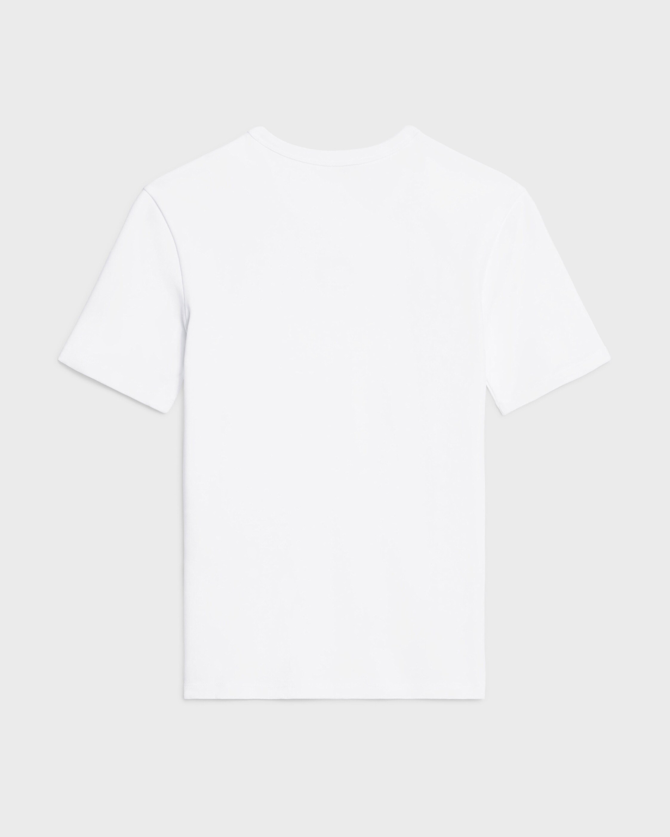 トリオンフ Tシャツ / リブ編みコットンジャージー - オフホワイト