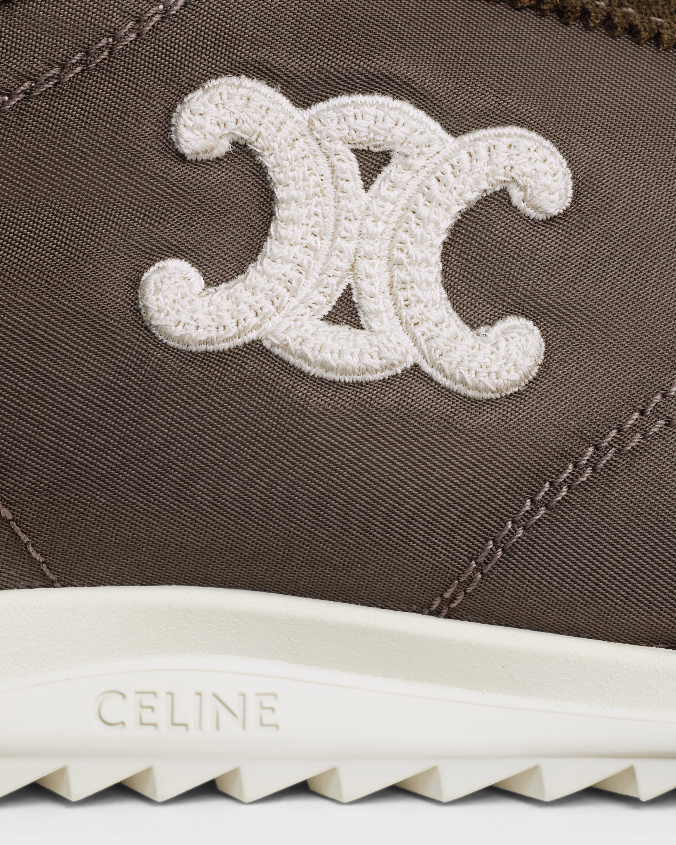 HISEKI  香港 RACER SNEAKER - KHAKI/ECRU | CELINE