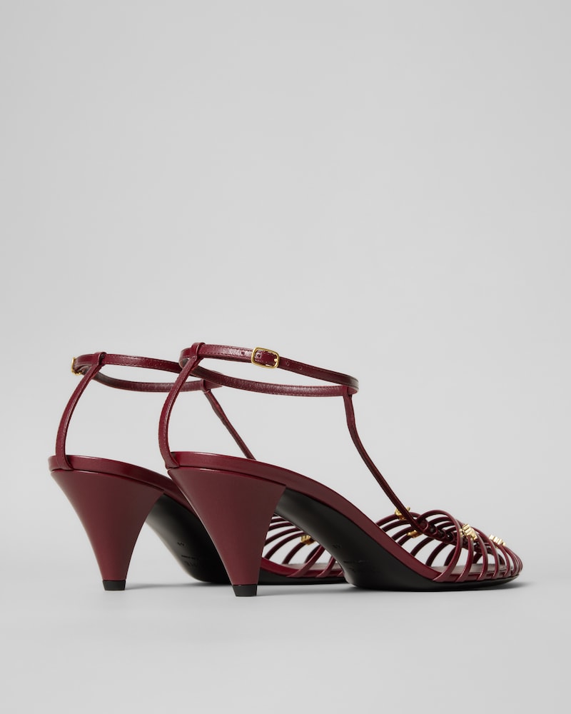 CAGE SANDAL - SYRAH -  - 1 | CELINE
