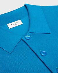 POLO IN fine cotton - BRIGHT BLUE -  - 2 | CELINE