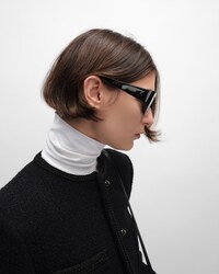 Lunettes de soleil Graphic S333 en Acétate - Noir -  - 2 | CELINE