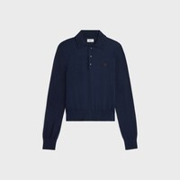 polo coton fin - Marine -  - 1 | CELINE