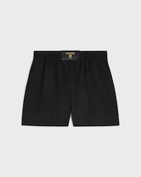 shorts IN wool twill - BLACK -  - 1 | CELINE