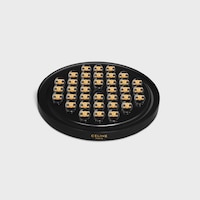 Solitaire marbre et résine - Noir - GIFT FINDER - 1 | CELINE