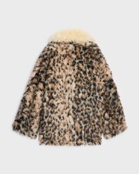 manteau mohair alpaga - LEOPARD -  - 2 | CELINE