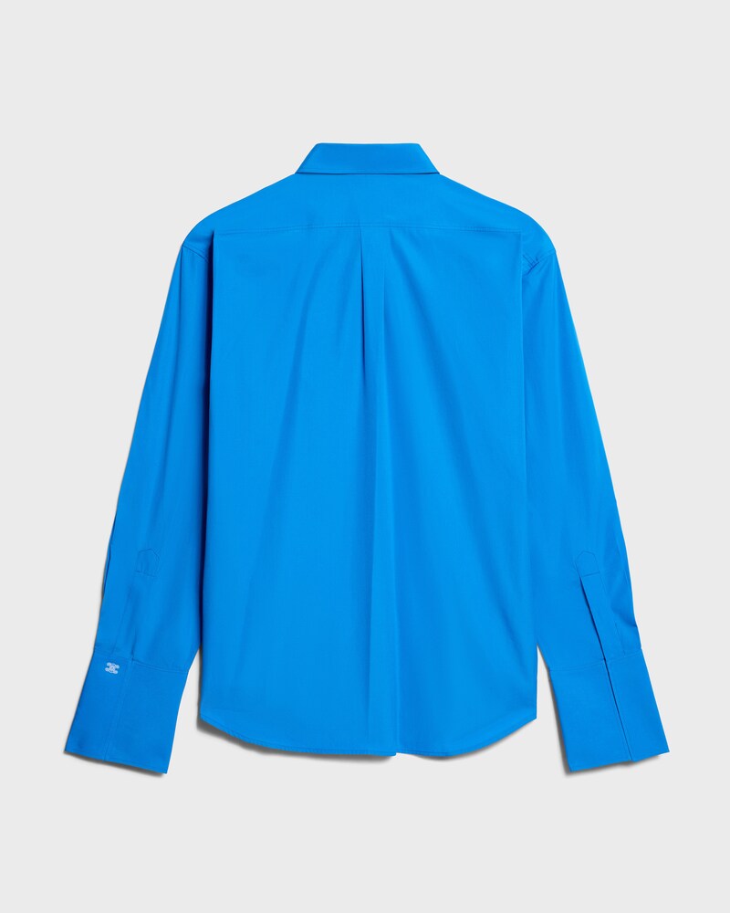 jed shirt IN COTTON POPLIN - LAGOON -  - 1 | CELINE