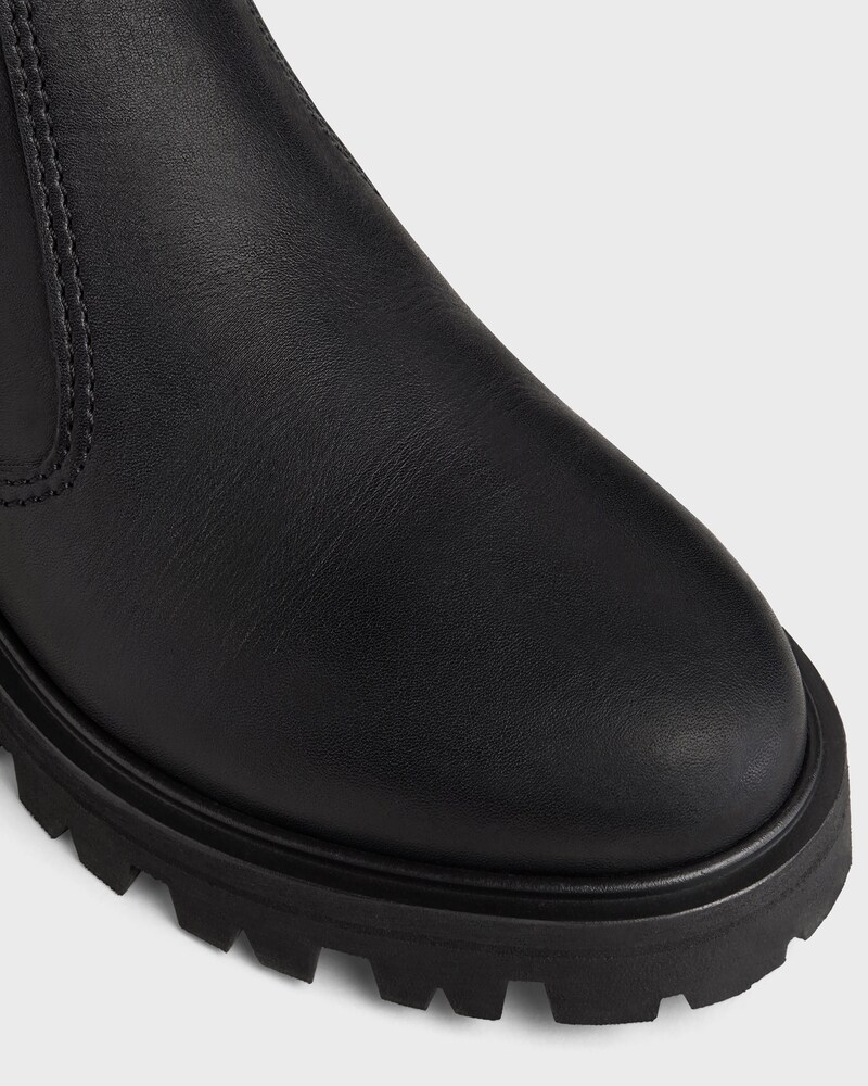 Margaret Chelsea Boot in Calfskin - BLACK -  - 1 | CELINE