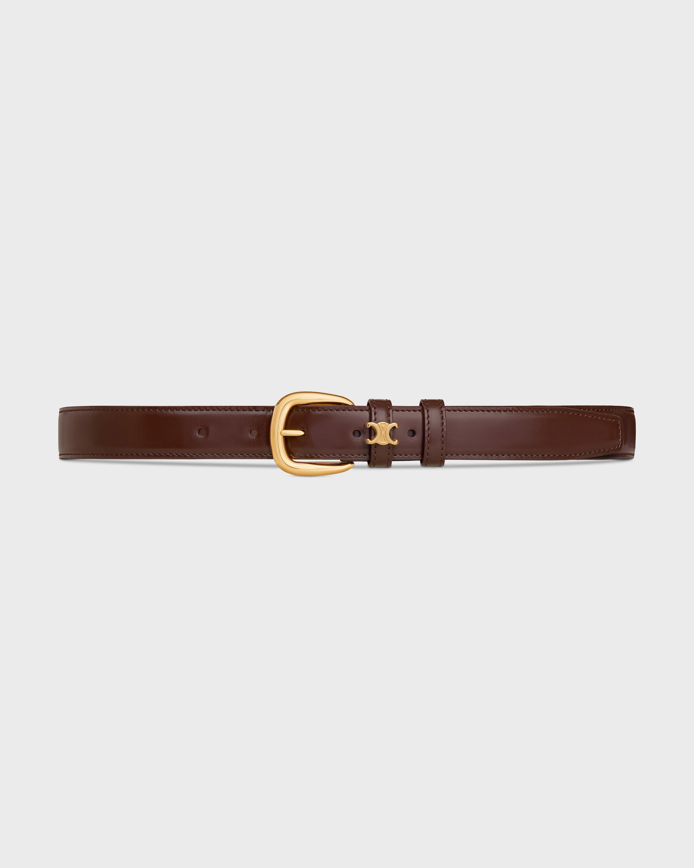 ヴィヴィエンヌ ベルト 25mm / トリヨンレザー - チェスナッツ | CELINE