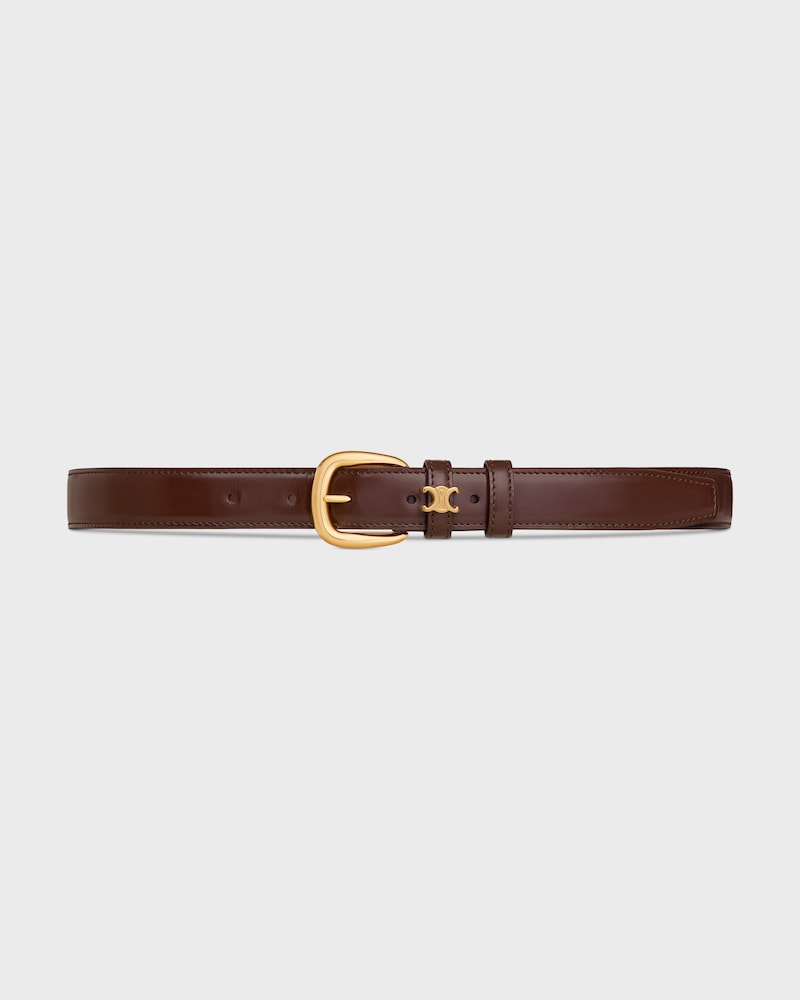 ヴィヴィエンヌ ベルト 25mm / トリヨンレザー - チェスナッツ -  - 1 | CELINE