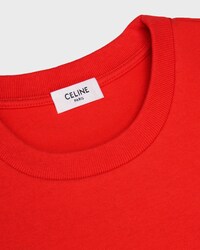 t-shirt IN cotton jersey - RED CYCLIST/ YELLOW -  - 2 | CELINE