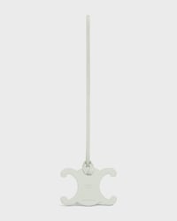 TRIOMPHE BAG CHARM IN SMOOTH CALFSKIN - JADE - ACCESSORIES - 2 | CELINE