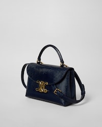 BORSA TEEN NINO IN PELLE DI PITONE - BLU NAVY INTENSO - NINO - 2 | CELINE