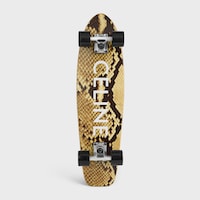 MINI CRUISER in Wood with Python and Celine print - BEIGE / BLACK -  - 1 | CELINE