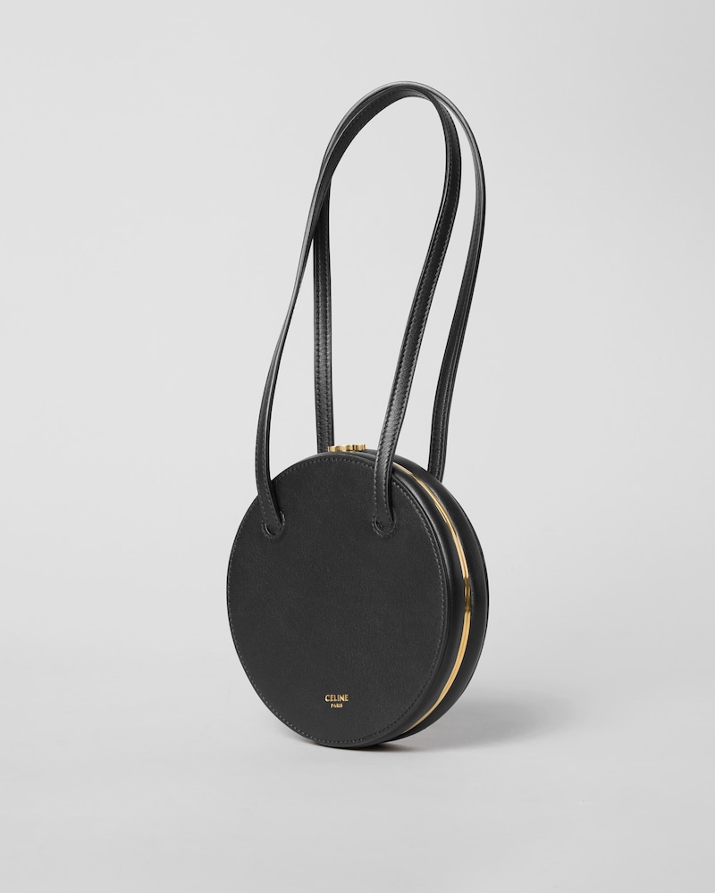 COMPACT FRAME IN CALFSKIN - BLACK - ALL BAGS - 1 | CELINE