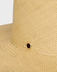 ribbon hat IN straw - NATURAL -  - 2 | CELINE