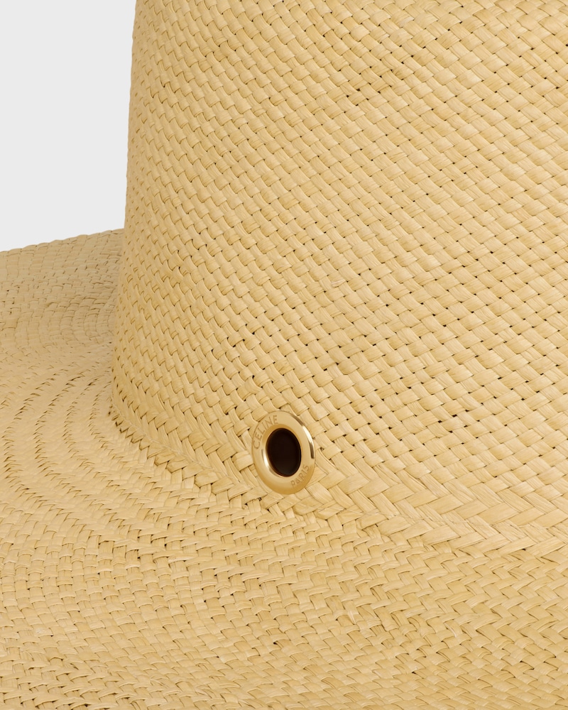 ribbon hat IN straw - NATURAL -  - 1 | CELINE