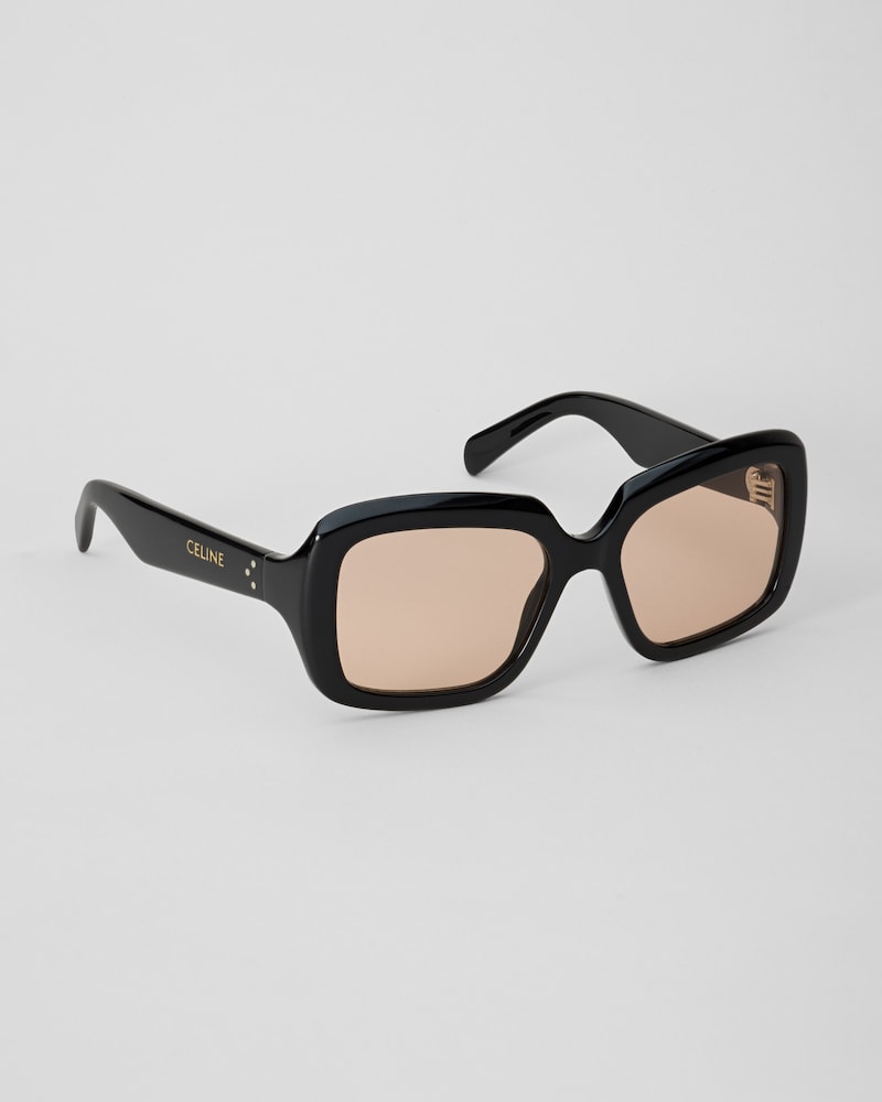 Lunettes de soleil Fran&ccedil;oise en Ac&eacute;tate - Noir -  - 1 | CELINE