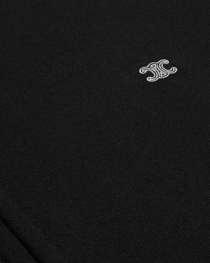 TEDDY molleton coton - Noir -  - 1 | CELINE