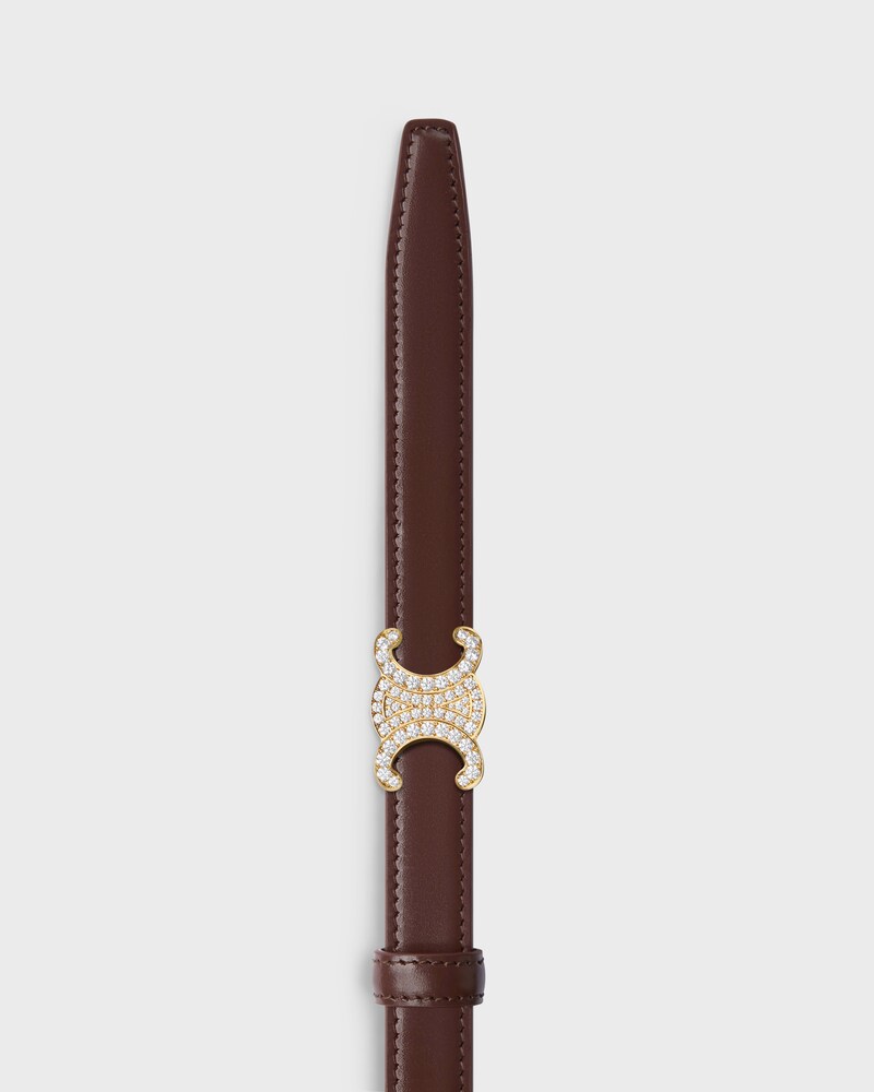 Lani&egrave;re de ceinture r&eacute;versible 18MM TAURILLON -  -  - 1 | CELINE