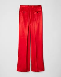 ethan trousers IN satin - RED -  - 2 | CELINE